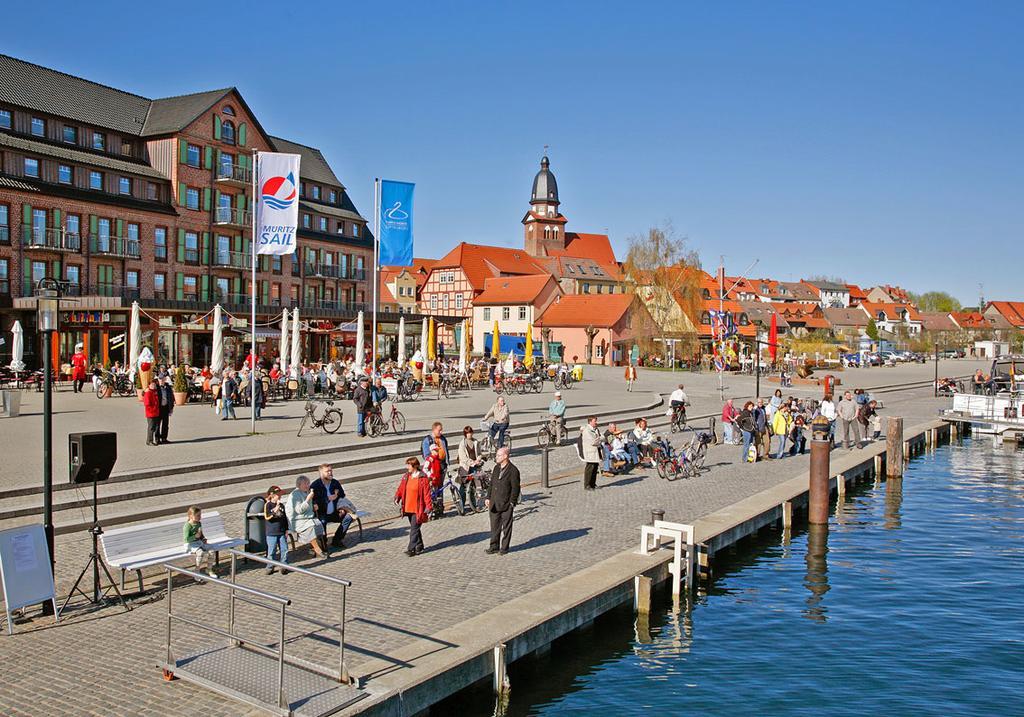 Uferpromenade Leilighet Waren  Eksteriør bilde